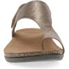 Dansko Reece Sandal for Women – Memory Foam and Cork Footbed for Comfort and Arch Support – Lightweight Rubber Outsole for Long-Lasting Wear with Hook & Loop Strap(Bronze)