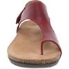 Dansko Reece Sandal for Women – Memory Foam and Cork Footbed for Comfort and Arch Support – Lightweight Rubber Outsole for Long-Lasting Wear with Hook & Loop Strap(Cinnabar)