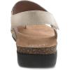 Dansko Reece Sandal for Women – Memory Foam and Cork Footbed for Comfort and Arch Support – Lightweight Rubber Outsole for Long-Lasting Wear with Hook & Loop Strap(Linen)