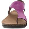 Dansko Reece Sandal for Women – Memory Foam and Cork Footbed for Comfort and Arch Support – Lightweight Rubber Outsole for Long-Lasting Wear with Hook & Loop Strap(Magenta)