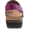 Dansko Reece Sandal for Women – Memory Foam and Cork Footbed for Comfort and Arch Support – Lightweight Rubber Outsole for Long-Lasting Wear with Hook & Loop Strap(Magenta)