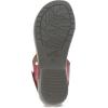 Dansko Reece Sandal for Women – Memory Foam and Cork Footbed for Comfort and Arch Support – Lightweight Rubber Outsole for Long-Lasting Wear with Hook & Loop Strap(Cinnabar)