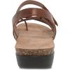 Dansko Roslyn Sandal for Women – Memory Foam and Cork Footbed for Comfort and Arch Support – Lightweight Rubber Outsole for Long-Lasting Wear –Versatile Casual to Dressy Footwear(Tan)