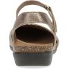 Dansko Rowan Sandal for Women – Memory Foam and Cork Footbed for Comfort and Arch Support – Lightweight Rubber Outsole for Long-Lasting Wear – Versatile Casual to Dressy Footwear(Bronze)