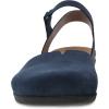 Dansko Rowan Sandal for Women – Memory Foam and Cork Footbed for Comfort and Arch Support – Lightweight Rubber Outsole for Long-Lasting Wear – Versatile Casual to Dressy Footwear(Navy)