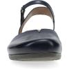 Dansko Rowan Sandal for Women – Memory Foam and Cork Footbed for Comfort and Arch Support – Lightweight Rubber Outsole for Long-Lasting Wear – Versatile Casual to Dressy Footwear(Navy Waxy)
