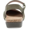 Dansko Rowan Sandal for Women – Memory Foam and Cork Footbed for Comfort and Arch Support – Lightweight Rubber Outsole for Long-Lasting Wear – Versatile Casual to Dressy Footwear(Ivy)