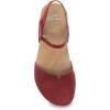 Dansko Rowan Sandal for Women – Memory Foam and Cork Footbed for Comfort and Arch Support – Lightweight Rubber Outsole for Long-Lasting Wear – Versatile Casual to Dressy Footwear(Cinnabar)