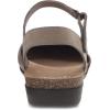 Dansko Rowan Sandal for Women – Memory Foam and Cork Footbed for Comfort and Arch Support – Lightweight Rubber Outsole for Long-Lasting Wear – Versatile Casual to Dressy Footwear(Taupe)