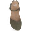Dansko Rowan Sandal for Women – Memory Foam and Cork Footbed for Comfort and Arch Support – Lightweight Rubber Outsole for Long-Lasting Wear – Versatile Casual to Dressy Footwear(Ivy)