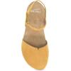 Dansko Rowan Sandal for Women – Memory Foam and Cork Footbed for Comfort and Arch Support – Lightweight Rubber Outsole for Long-Lasting Wear – Versatile Casual to Dressy Footwear(Mustard)