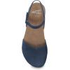 Dansko Rowan Sandal for Women – Memory Foam and Cork Footbed for Comfort and Arch Support – Lightweight Rubber Outsole for Long-Lasting Wear – Versatile Casual to Dressy Footwear(Navy)