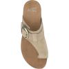 Dansko Rylee Sandal for Women – Memory Foam and Cork Footbed for Comfort and Arch Support – Lightweight Rubber Outsole for Long-Lasting Wear(Sand Suede)