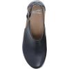 Dansko Sassy Stylish Upfront Closed Toe for Women – Energy-Return Footbed with Added Arch Support – Lightweight PU Outsole for Long-Lasting Wear – Great for All-Seasons Style(Black Leather)