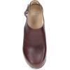 Dansko Sassy Stylish Upfront Closed Toe for Women – Energy-Return Footbed with Added Arch Support – Lightweight PU Outsole for Long-Lasting Wear – Great for All-Seasons Style(Cordovan Milled)