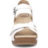 Dansko Season Stylish Sandal for Women – Lightweight with Added Arch Support – Durable PU Outsole for Long-Lasting Wear and Comfort(White)