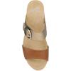 Dansko Shannon Slip-On Wedge Sandal for Women – Cork/EVA Wedge with Arch Support -Fully Adjustable Straps-Versatile Casual to Dressy Footwear(Gold Tan)