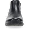 Dansko Sherry Women’s Ankle Bootie – Inside Zipper Boot with Padded Uppers & Arch Support – Slip Resistant(Black)
