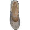 Dansko Stacy Mary Jane – Lightweight Support in a Versatile Style- Slip-Resistant Rubber Outsole Suitable for Dry, Wet, and Oily/Wet Surfaces(Pewter Metallic)