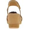 Dansko Stella Multi-Strap Wedge Sandal for Women – Cork/EVA Wedge with Arch Support -Fully Adjustable Straps-Lightweight Rubber Outsole(Dijon)