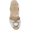 Dansko Stella Multi-Strap Wedge Sandal for Women – Cork/EVA Wedge with Arch Support -Fully Adjustable Straps-Lightweight Rubber Outsole(Pearl)