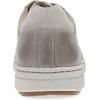 Dansko Trevor Lace up Stylish Sneaker for Men – Leather Linings for Breathability – Slip-Resistant Outsole(Stone)