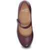 Dansko Womens Callista Mary Jane – Comfort Shoes, Arch Support, adjustabale Strap(Wine)