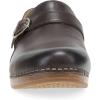 Dansko Women’s Loafer Clog Margaret Closed-Back Slip-On with Classic Hardware, Low Profile Design & All-Day Comfort(Chocolate)