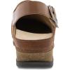 Dansko Women’s Merrin Sling-Back Mule Clog-Dual Density Cork/EVA Midsole and Lightweight Rubber Outsole Provide a Comfortable Ride on Patented Stapled Construction(Tan)