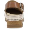 Dansko Women’s Merrin Sling-Back Mule Clog-Dual Density Cork/EVA Midsole and Lightweight Rubber Outsole Provide a Comfortable Ride on Patented Stapled Construction(Gold Metallic)