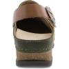 Dansko Women’s Merrin Sling-Back Mule Clog-Dual Density Cork/EVA Midsole and Lightweight Rubber Outsole Provide a Comfortable Ride on Patented Stapled Construction(Olive)