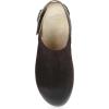 Dansko Women’s Merrin Sling-Back Mule Clog-Dual Density Cork/EVA Midsole and Lightweight Rubber Outsole Provide a Comfortable Ride on Patented Stapled Construction(Chocolate)