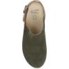 Dansko Women’s Merrin Sling-Back Mule Clog-Dual Density Cork/EVA Midsole and Lightweight Rubber Outsole Provide a Comfortable Ride on Patented Stapled Construction(Olive Embossed)