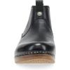 Dansko Women’s Michele Chelsea Boots -Slip-On Leather Ankle Boot, All-Day Comfort & Classic Equestrian Style(Black)