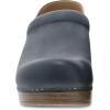 Dansko Women’s Professional Slip-On Clogs –Rocker Sole and Arch Support for Comfort-Ideal for Nursing, Food Service, Healthcare(Blue Burnished Nubuck)