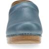 Dansko Women’s Professional Slip-On Clogs –Rocker Sole and Arch Support for Comfort-Ideal for Nursing, Food Service, Healthcare(Blue Metallic)