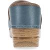 Dansko Women’s Professional Slip-On Clogs –Rocker Sole and Arch Support for Comfort-Ideal for Nursing, Food Service, Healthcare(Blue Metallic)