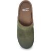 Dansko Women’s Professional Slip-On Clogs –Rocker Sole and Arch Support for Comfort-Ideal for Nursing, Food Service, Healthcare(Green)