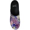 Dansko Women’s Professional Slip-On Clogs –Rocker Sole and Arch Support for Comfort-Ideal for Nursing, Food Service, Healthcare(Indigo Floral)