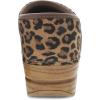Dansko Women’s Professional Slip-On Clogs –Rocker Sole and Arch Support for Comfort-Ideal for Nursing, Food Service, Healthcare(Leopard Suede)