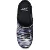 Dansko Women’s Professional Slip-On Clogs –Rocker Sole and Arch Support for Comfort-Ideal for Nursing, Food Service, Healthcare(Striped Patent)