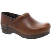 Dansko Women’s Professional Slip-On Clogs –Rocker Sole and Arch Support for Comfort-Ideal for Nursing, Food Service, Healthcare(Tan Tumbled Pull Up)