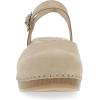 Dansko Women’s Sam Sandals – Comfort, Support, Womens Dress Sandals(Sand Milled Nubuck)
