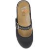 Dansko XP 2.0 Mary Jane Clogs for Women – Slip-Resistant Leather Shoes with Arch Support, Removable Footbed, and Adjustable Strap – Ideal for Teachers & Service Professionals(Black)
