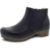 Dansko Barbara Bootie for Women – Memory Foam Footbed for Cushioning and Support, Lightweight, Arch Support(Black)