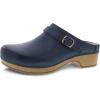 Dansko Berry Slip-On Mule Clogs for Women – Memory Foam and Arch Support for All -Day Comfort and Support – Lightweight EVA Outsole for Long-Lasting Wear(Navy)