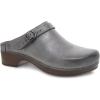 Dansko Berry Slip-On Mule Clogs for Women – Memory Foam and Arch Support for All -Day Comfort and Support – Lightweight EVA Outsole for Long-Lasting Wear(Pewter Metallic)