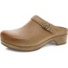 Dansko Berry Slip-On Mule Clogs for Women – Memory Foam and Arch Support for All -Day Comfort and Support – Lightweight EVA Outsole for Long-Lasting Wear(Tan)