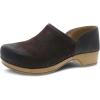 Dansko Brenna Slip-On Clogs for Women – Memory Foam and Arch Support for All -Day Comfort and Support – Lightweight EVA Outsole for Long-Lasting Wear(Chocolate)