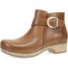 Dansko Brennan Ankle Bootie with Stylish Accents for Women – Memory Foam and Arch Support for All -Day Comfort and Support – Lightweight EVA Outsole for Long-Lasting Wear(Tan)